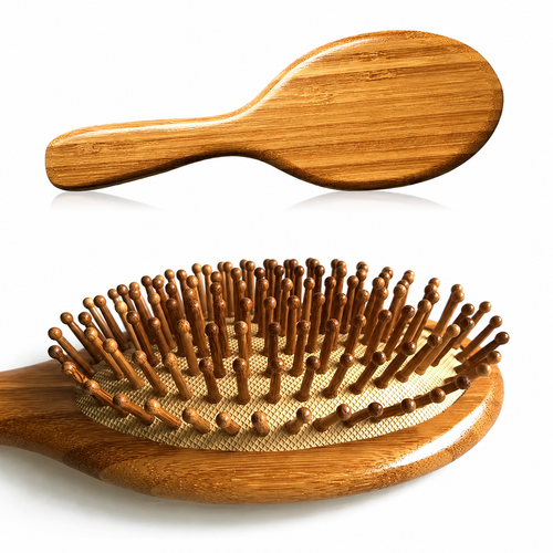 Brosse en Bambou Ronde